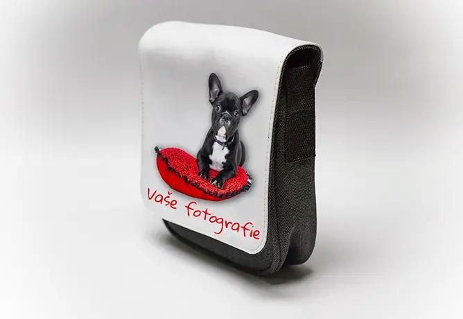 Džínová taška přes rameno s fotografií