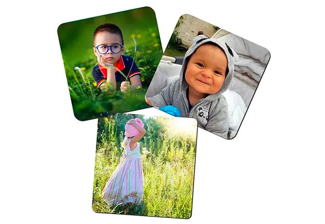 magnetka na ledničku s fotografií děťátka