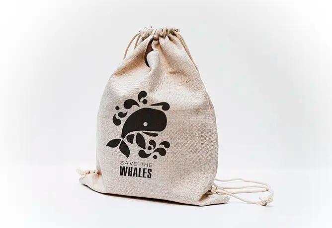 Plátěný vak s vlastní fotografií nebo grafikou