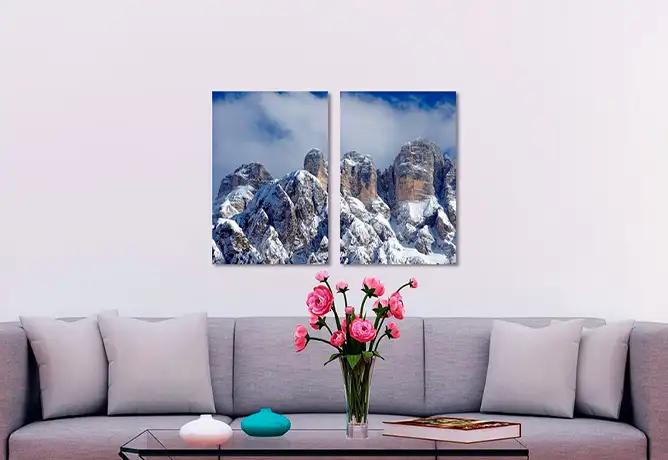 vicedílný fotoobraz