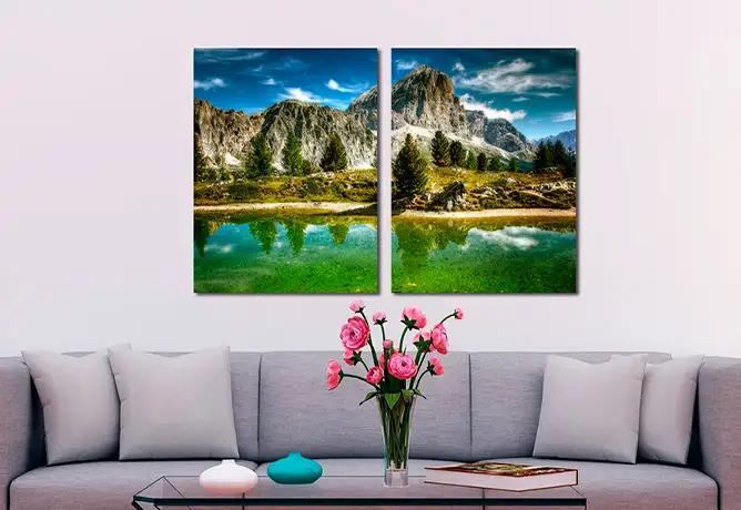 vícedílný fotoobraz