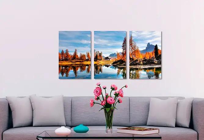 vícedílný fotoobraz