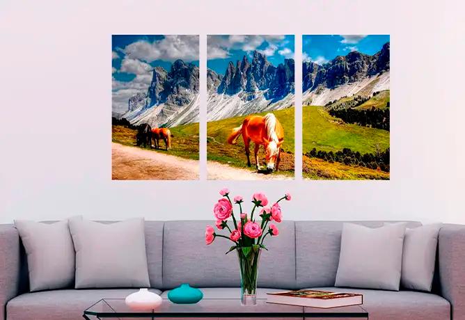 vicedílný fotoobraz