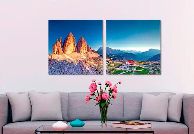 vicedílný fotoobraz