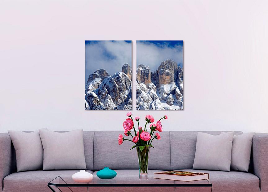 vicedílný fotoobraz