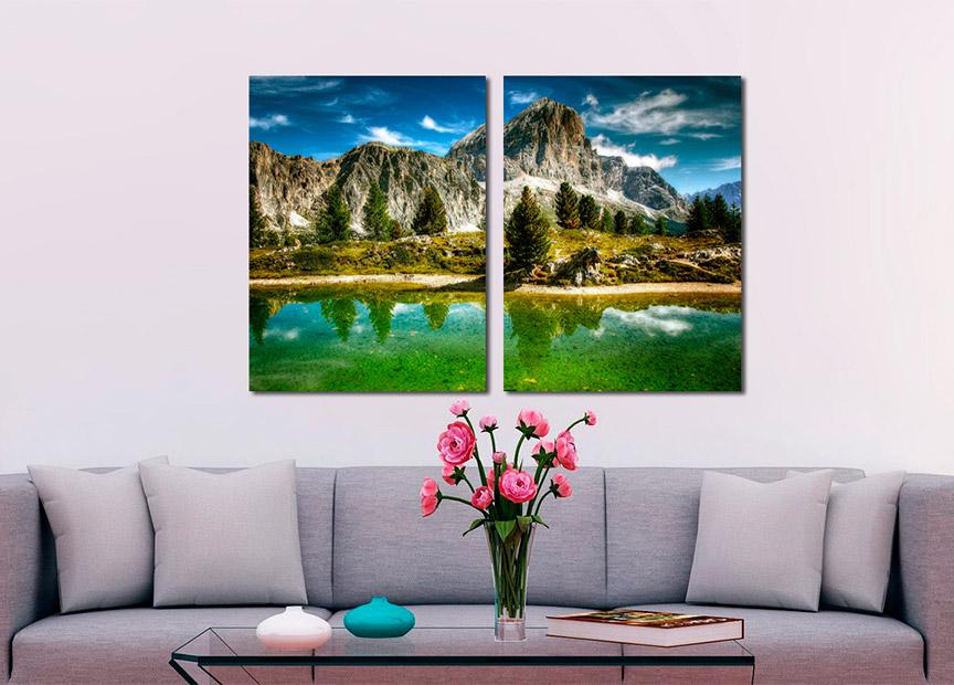 vícedílný fotoobraz