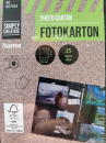 Hama fotokarton černý - 25ks