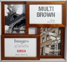 Fotorámik Galéria Multi Brown 41