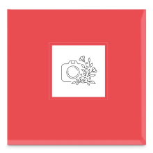 Album pre 200 fotiek 10x15 Colorful LineArt red